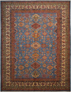 8' 0" x 10' 2" Pakistan Kazak Rug image 0