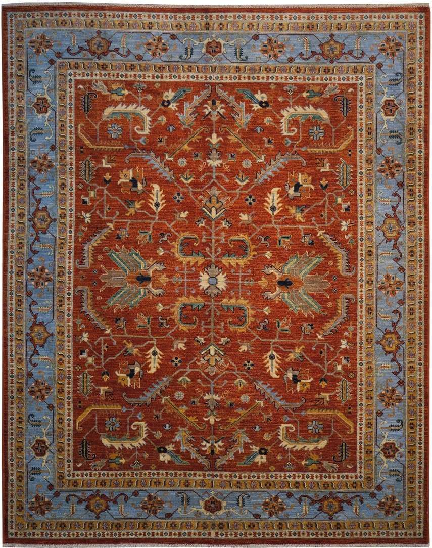 8' 1" x 10' 1" Pakistan Chobi Rug image 0