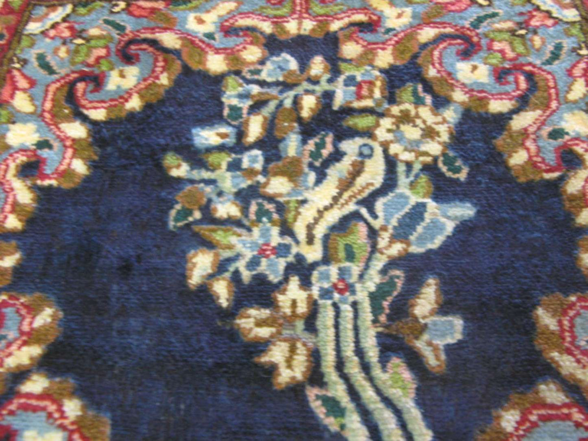 1' 9" x 1' 9" Persian Kirman Square Rug image 4