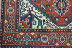 4' 0" x 6' 0" India Serapi Rug image 8
