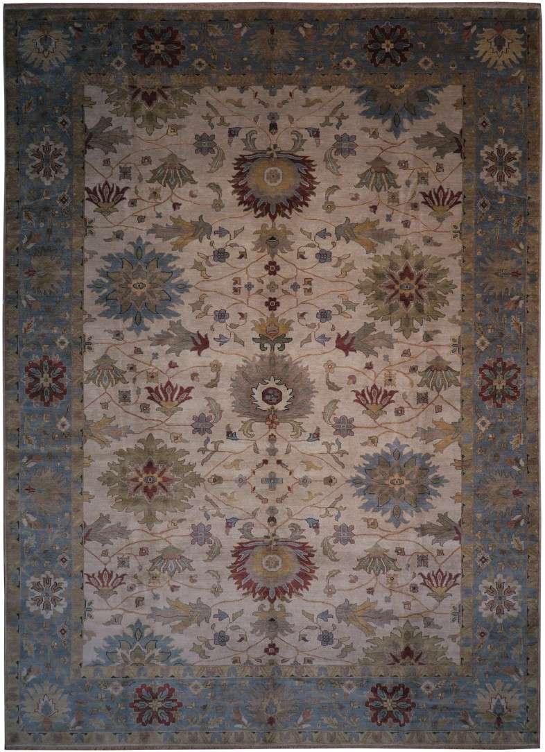10' 0" x 13' 10" India Mahal Rug image 0
