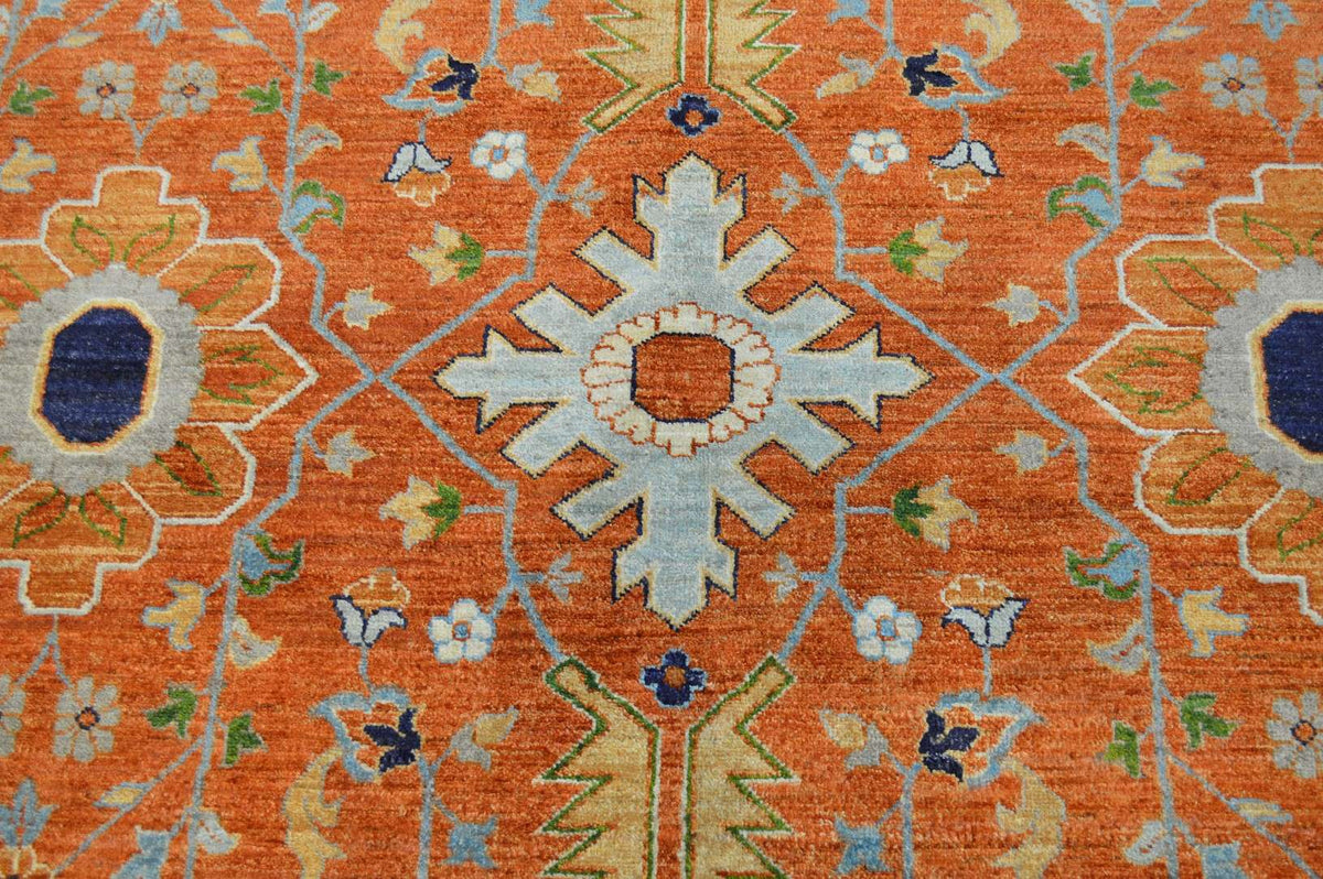 10' 1" x 14' 6" Pakistan Chobi Rug image 7