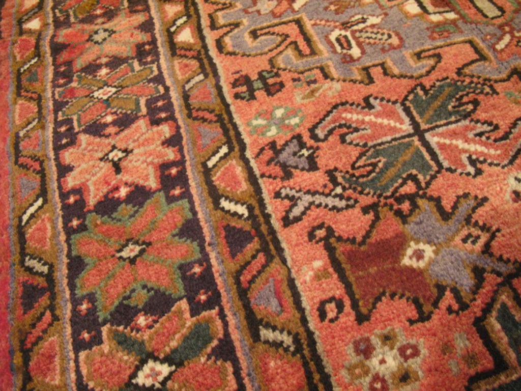 3' 6" x 10' 5" Persian Heriz Runner image 10