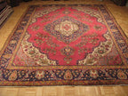 10' 0" x 12' 9" Persian Tebriz Rug image 1