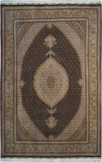 6' 4" x 10' 4" Persian Tabriz Rug image 0