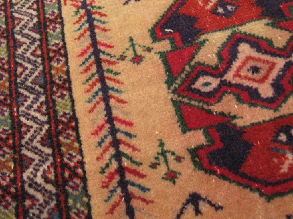 1' 9" x 2' 9" Persian Turkmen Rug image 9