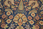 8' 1" x 8' 1" India Agra Round Rug image 5