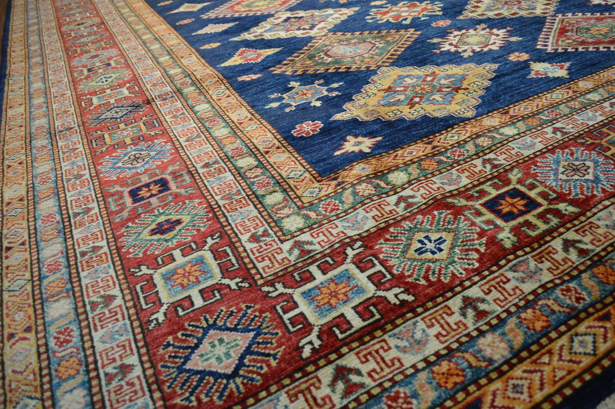 8' 10" x 11' 5" Pakistan Kazak Rug image 10