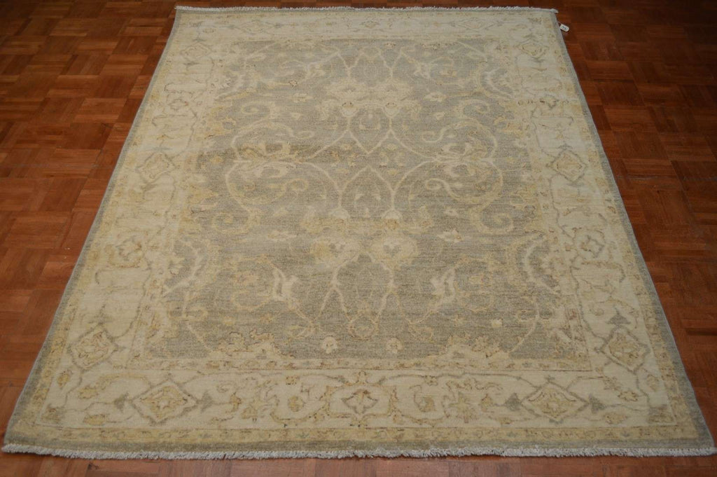 5' 0" x 6' 8" Pakistan Peshawar Rug image 1