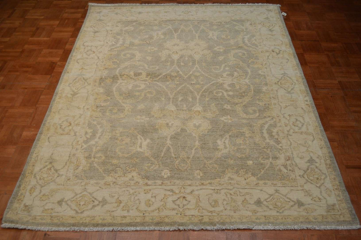 5' 0" x 6' 8" Pakistan Peshawar Rug image 1