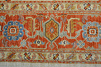 9' 0" x 12' 0" Pakistan Serapi Rug image 4