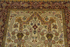 4' 2" x 6' 1" India Agra Rug image 9