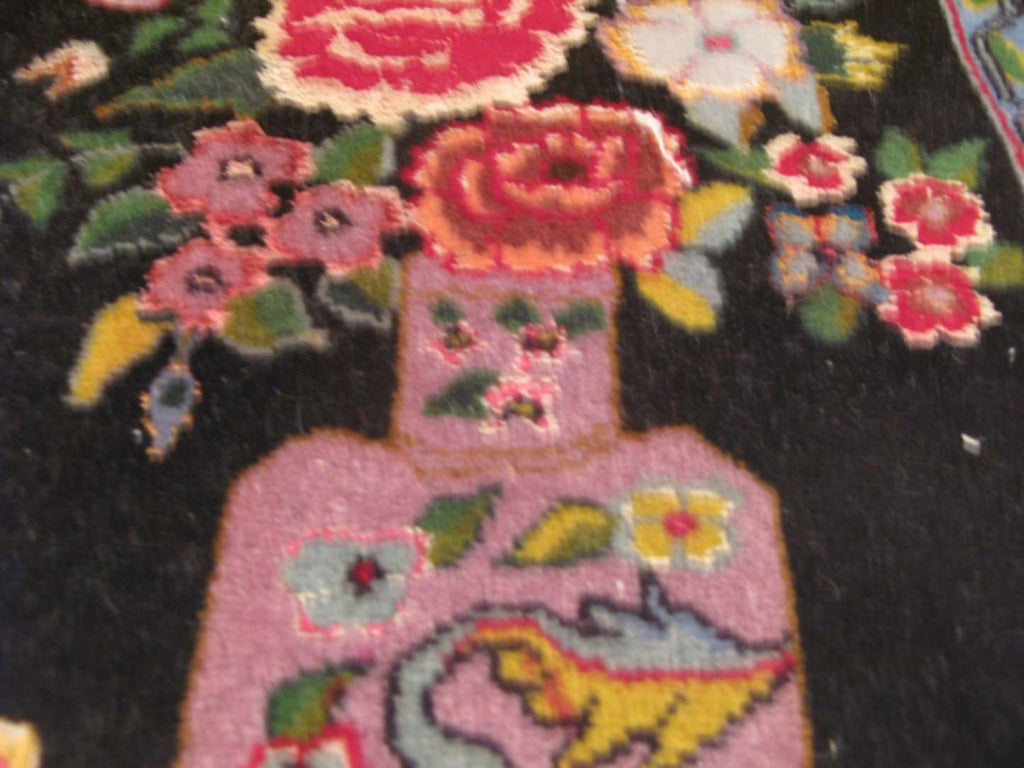 1' 0" x 1' 3" Persian Tebriz Rug image 7