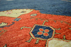 10' 1" x 13' 8" Pakistan Chobi Rug image 7