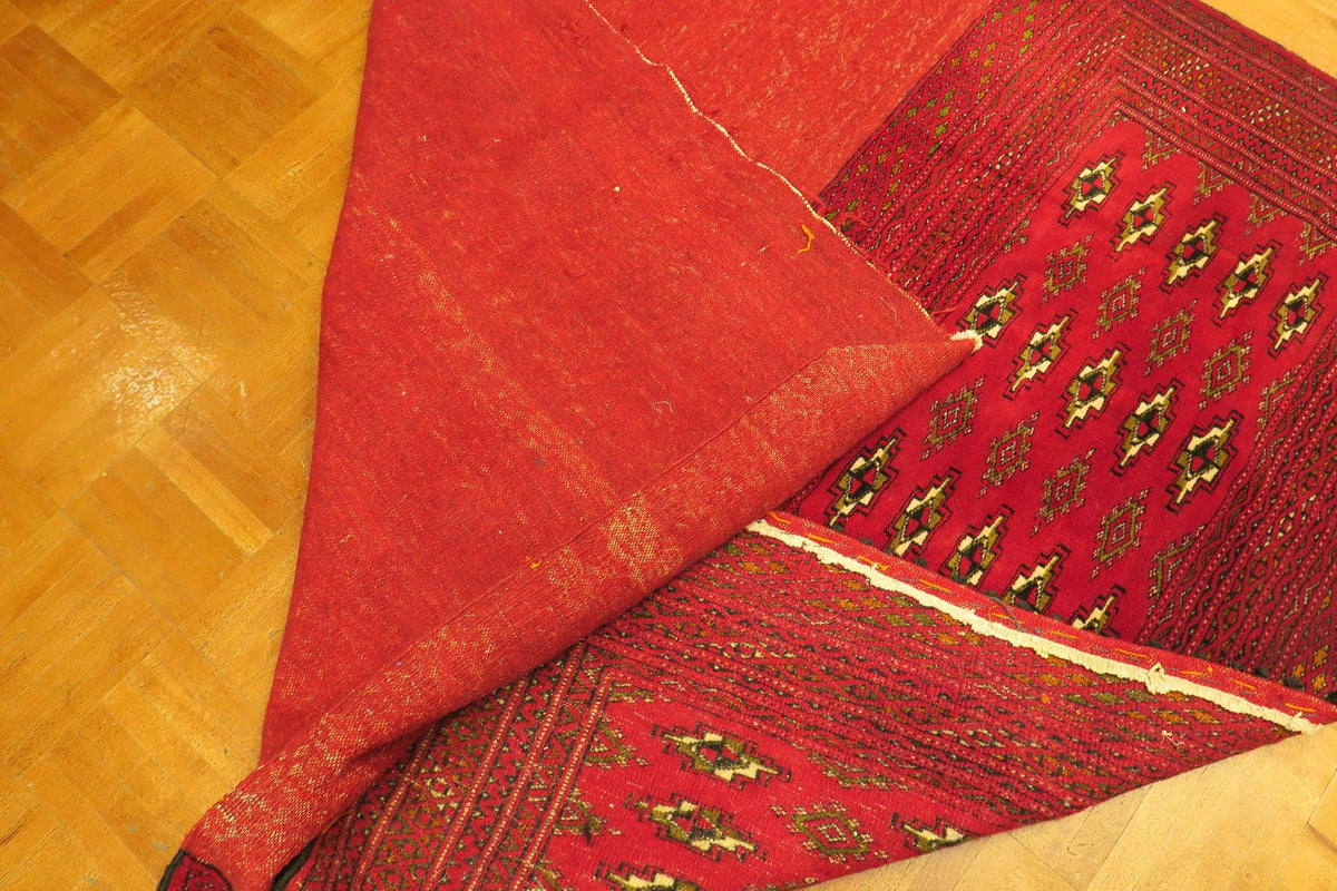 1'9'' x 4'3'' Persian Turkeman Rug image 3