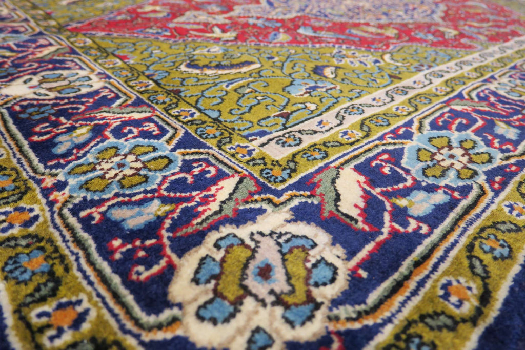3'5'' x 5'1'' Persian Shahreza Rug image 7