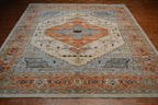 8' 2" x 9' 10" Pakistan Serapi Rug image 1