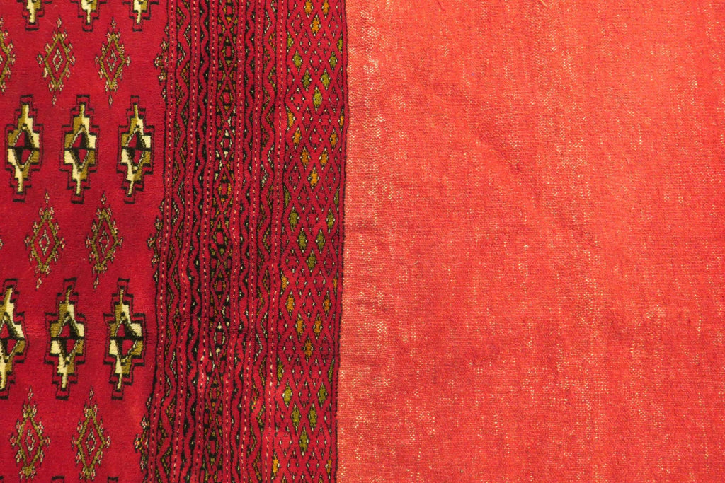 1'9'' x 4'3'' Persian Turkeman Rug image 10