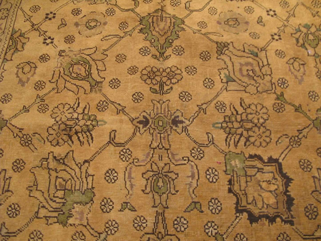 10' 0" x 11' 5" Persian Tebriz Rug image 2