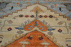 8' 2" x 9' 10" Pakistan Serapi Rug image 3