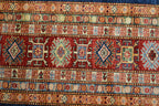 8' 10" x 11' 5" Pakistan Kazak Rug image 5