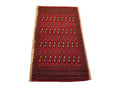 1' 8" x 3' 5" Persian Turkmen Rug image 0