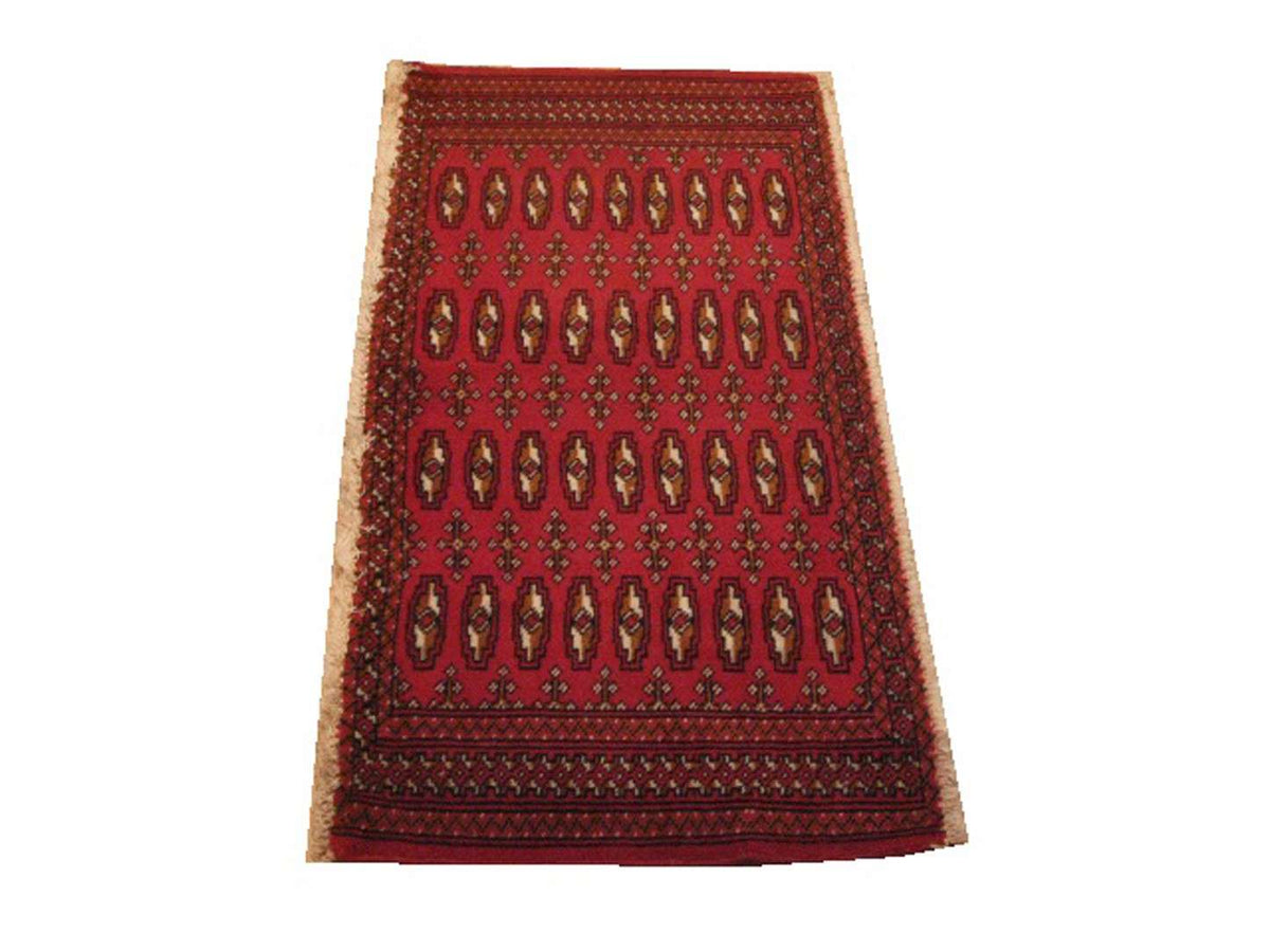 1' 8" x 3' 5" Persian Turkmen Rug image 0