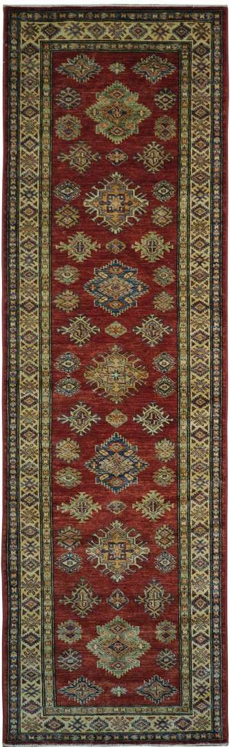 3' 0" x 9' 9" Pakistan Kazak Runner image 0