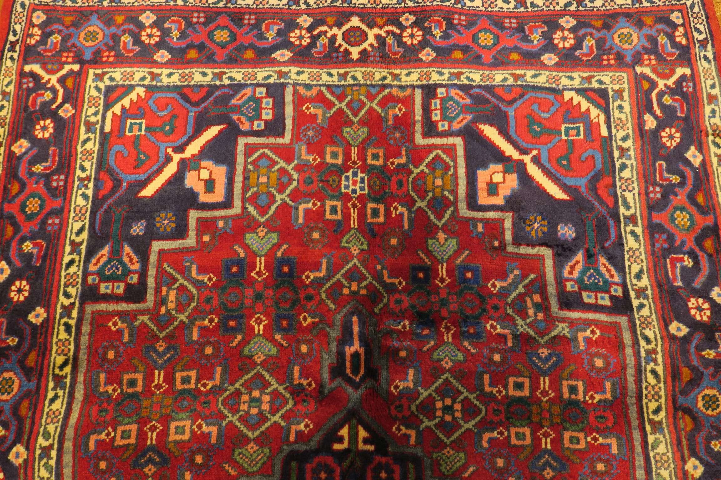 3'4'' x 5'2'' Persian Zanjan Rug - Image 3
