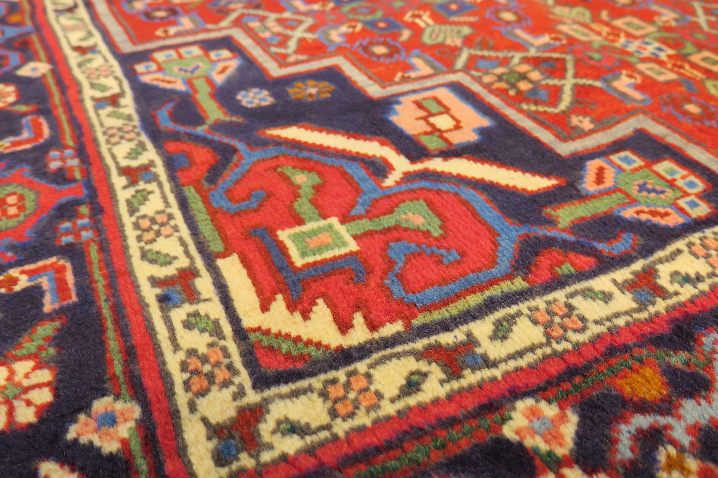 3'4'' x 5'2'' Persian Zanjan Rug - Image 8