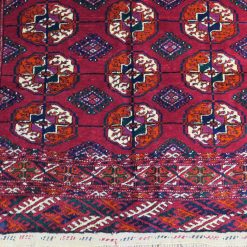 4'9'' x 3'5'' Persian Turkeman Rug