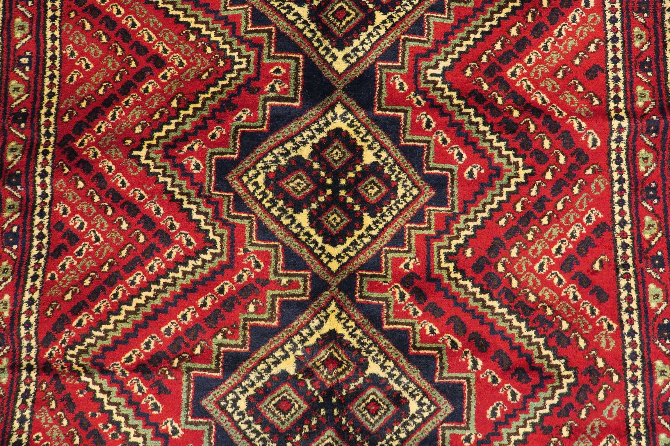 3'5'' x 5'1'' Persian Shahrbabak Rug - Image 4