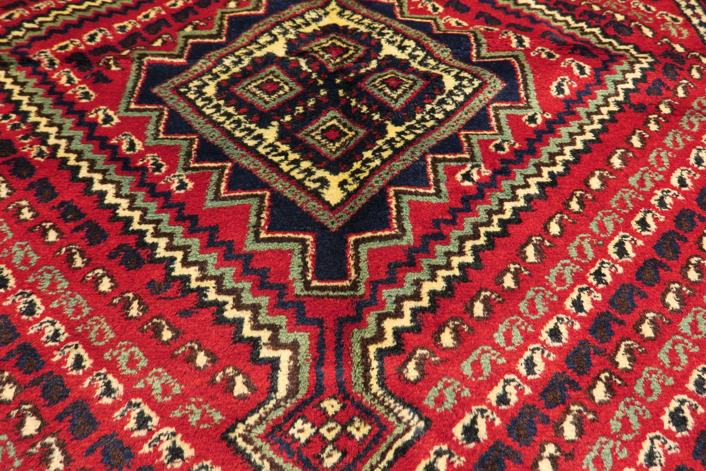 3'5'' x 5'1'' Persian Shahrbabak Rug - Image 12