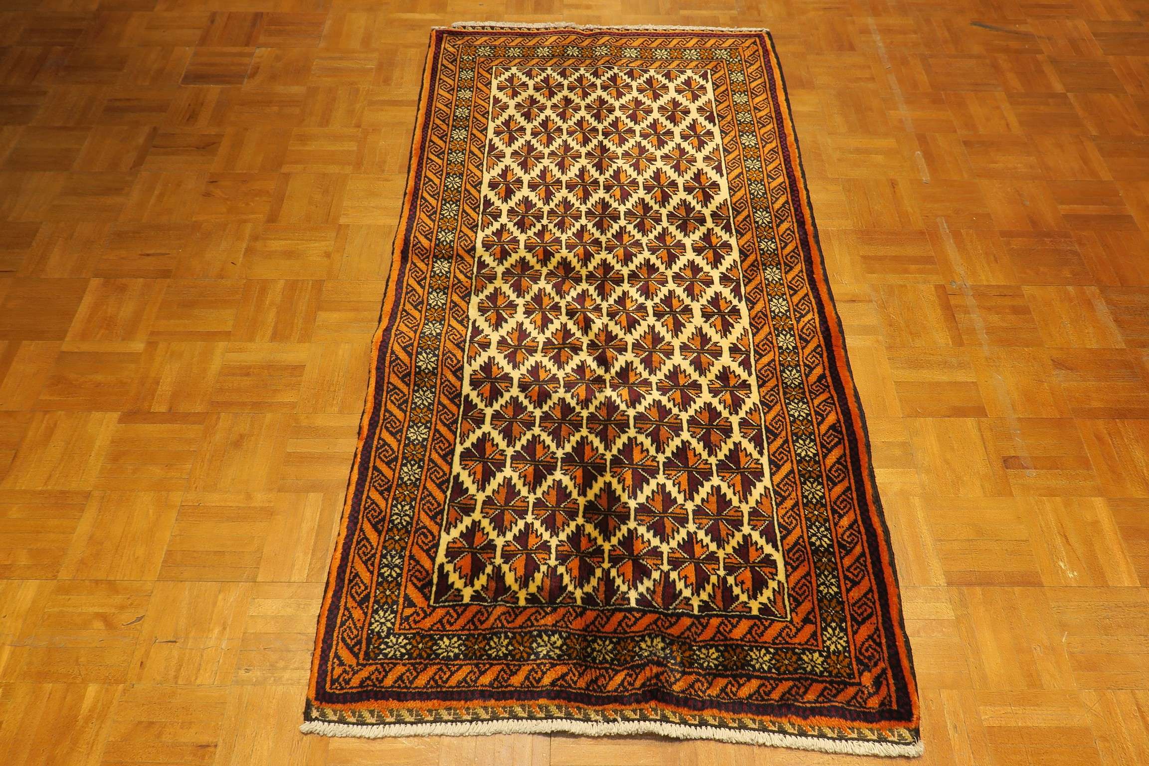 2'8'' x 5'5'' Persian Balooch Rug - Image 12
