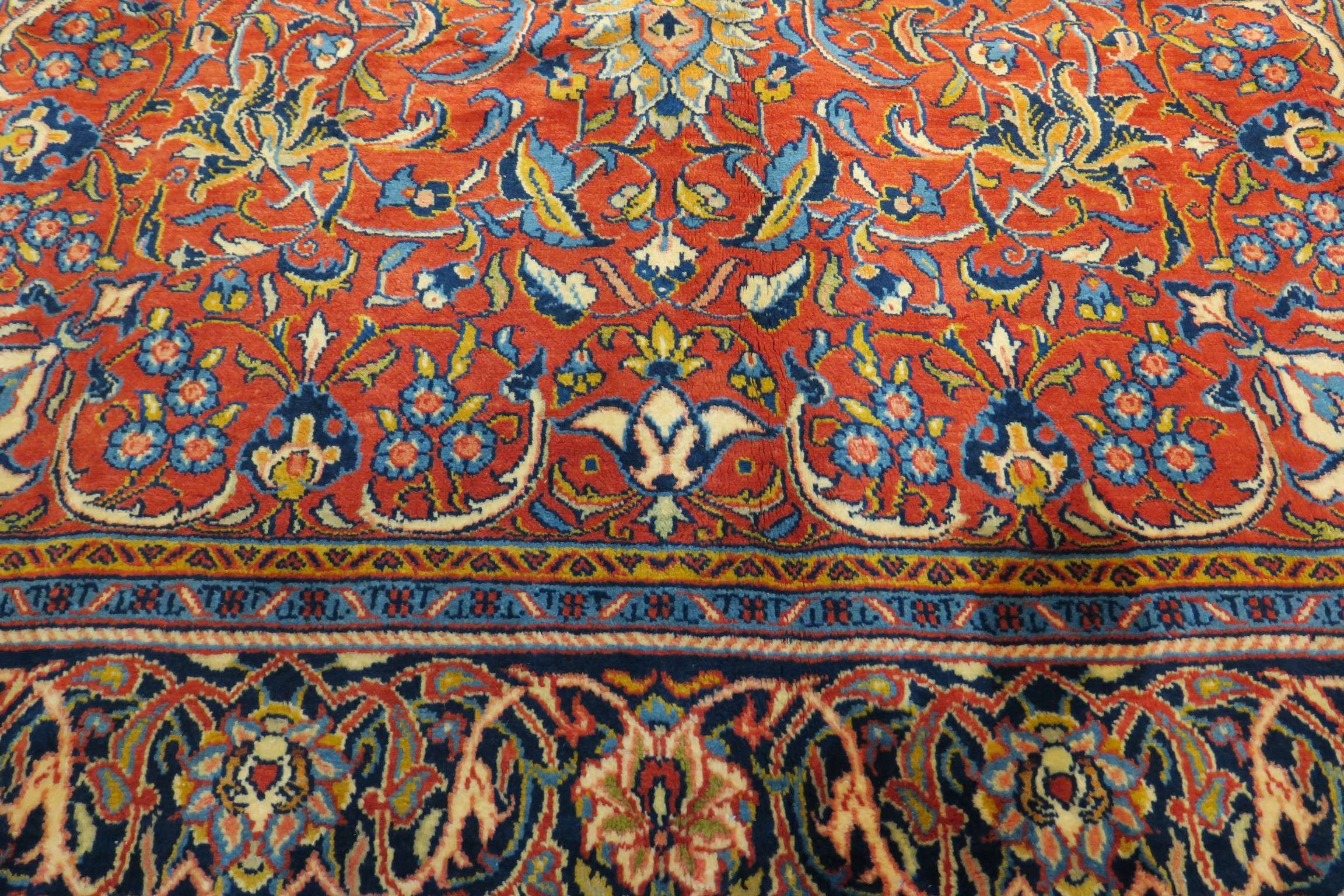 6'3'' x 10'1'' Persian Saroogh Rug - Image 8