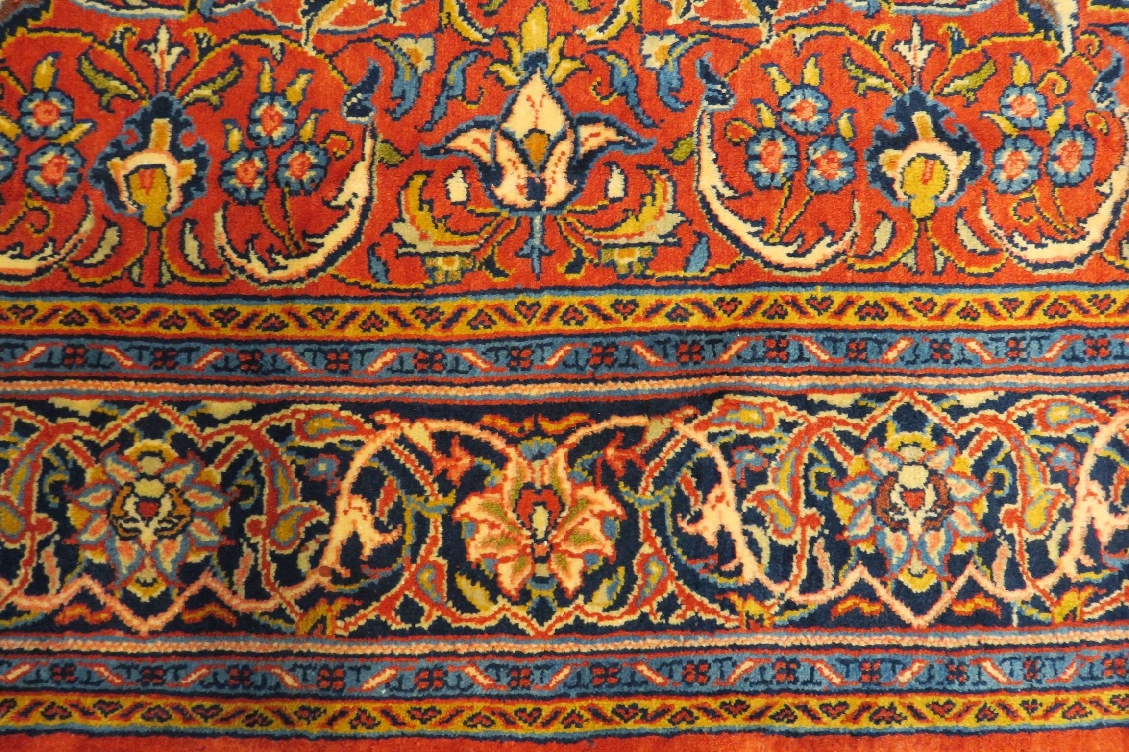 6'3'' x 10'1'' Persian Saroogh Rug - Image 10