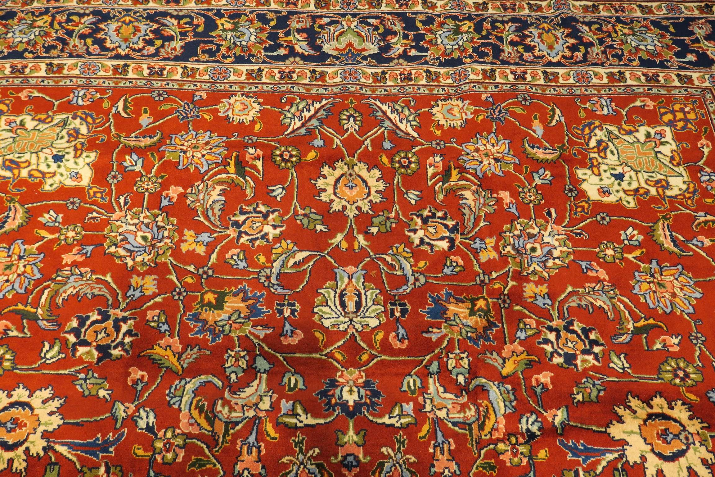 8'2'' x 10'10'' Persian Tebriz Rug - Image 9