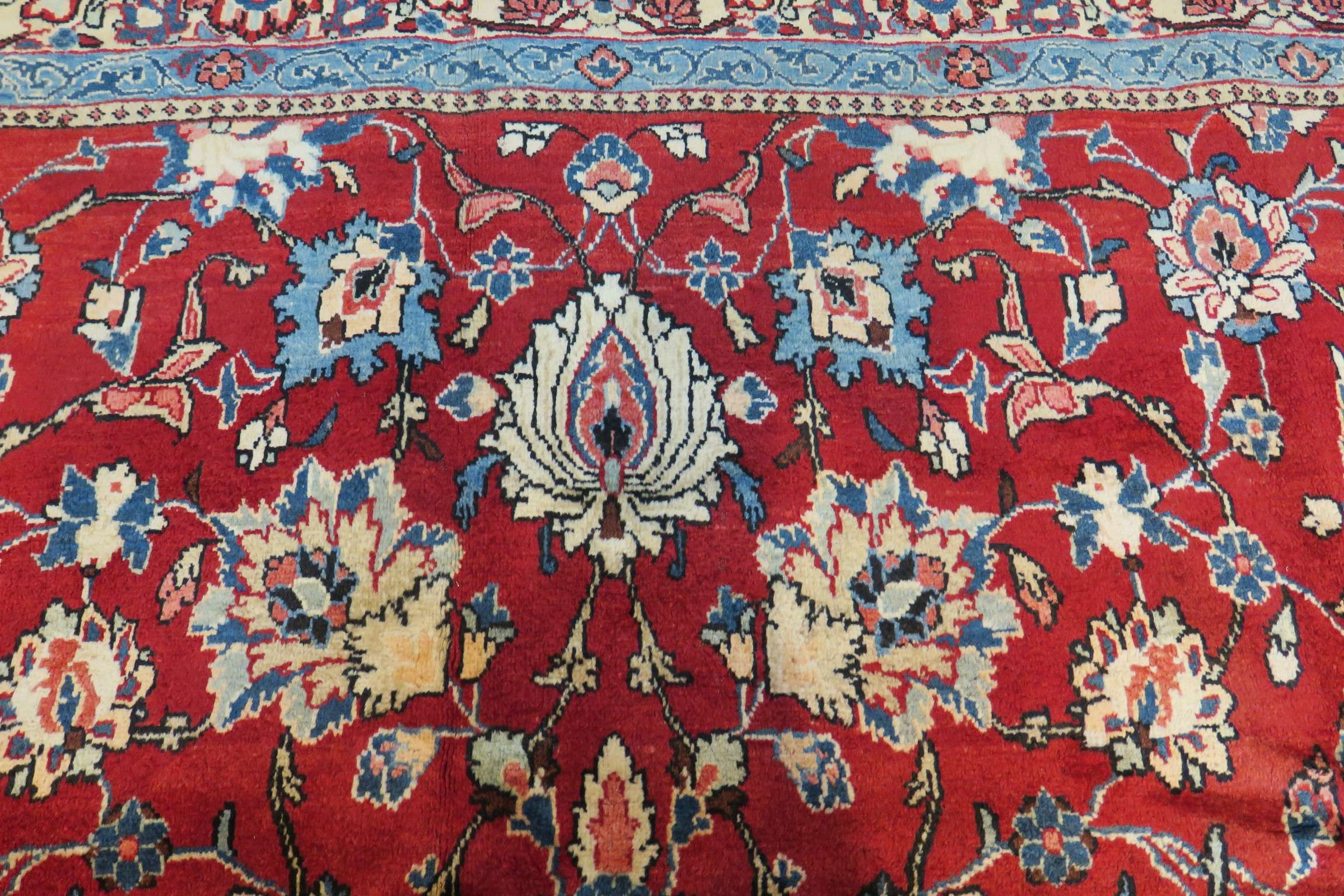 6'8'' x 10'8'' Persian Mahalat Rug - Image 12