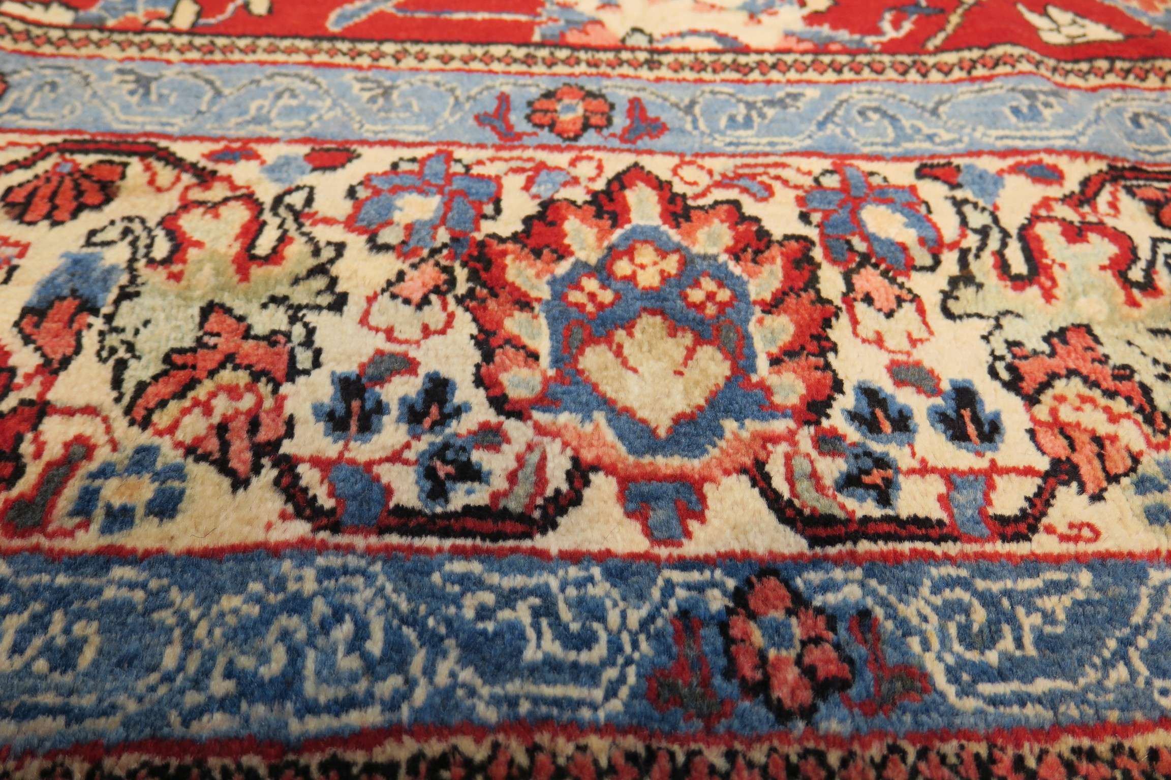 6'8'' x 10'8'' Persian Mahalat Rug - Image 2