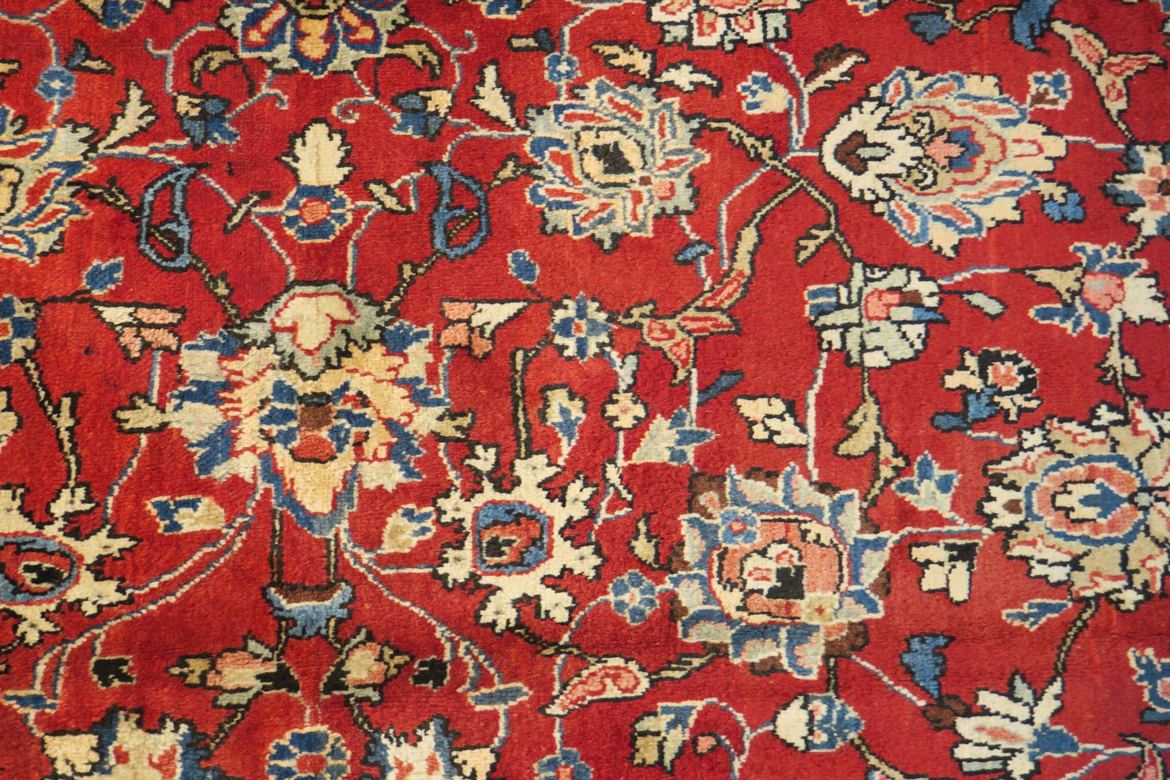 6'8'' x 10'8'' Persian Mahalat Rug - Image 6