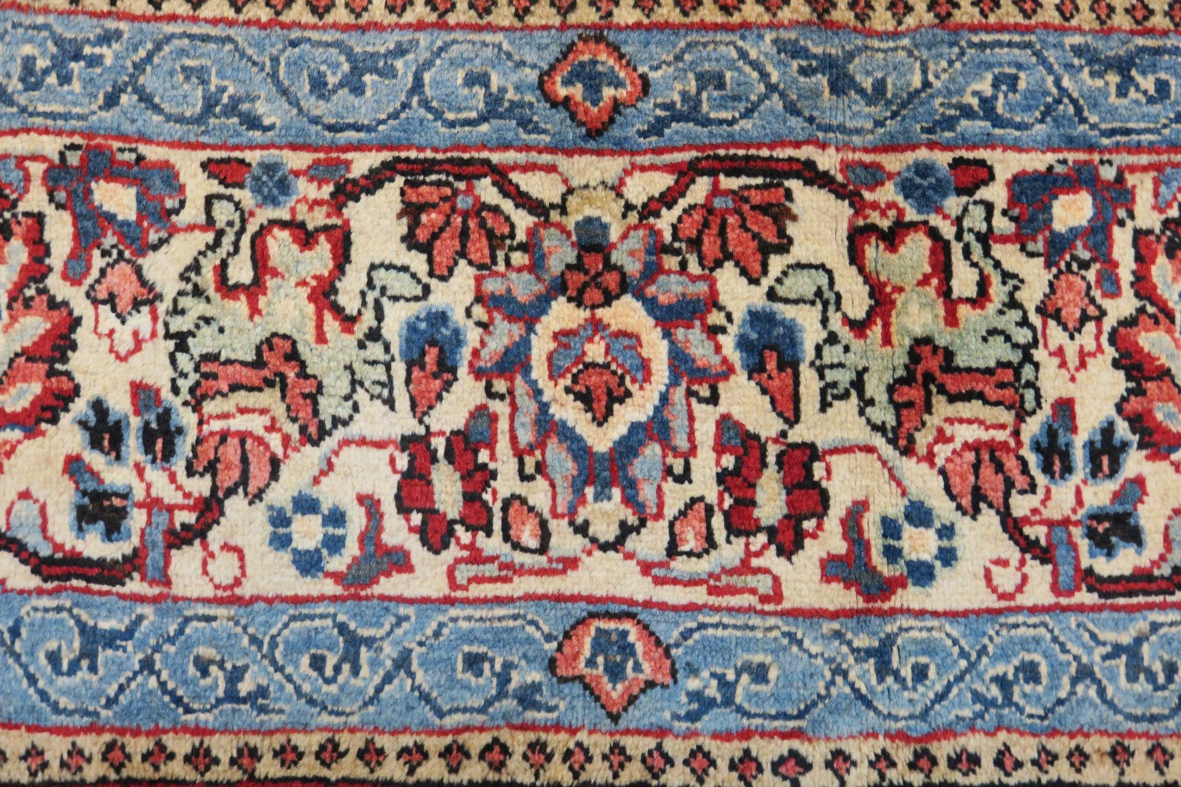 6'8'' x 10'8'' Persian Mahalat Rug - Image 3