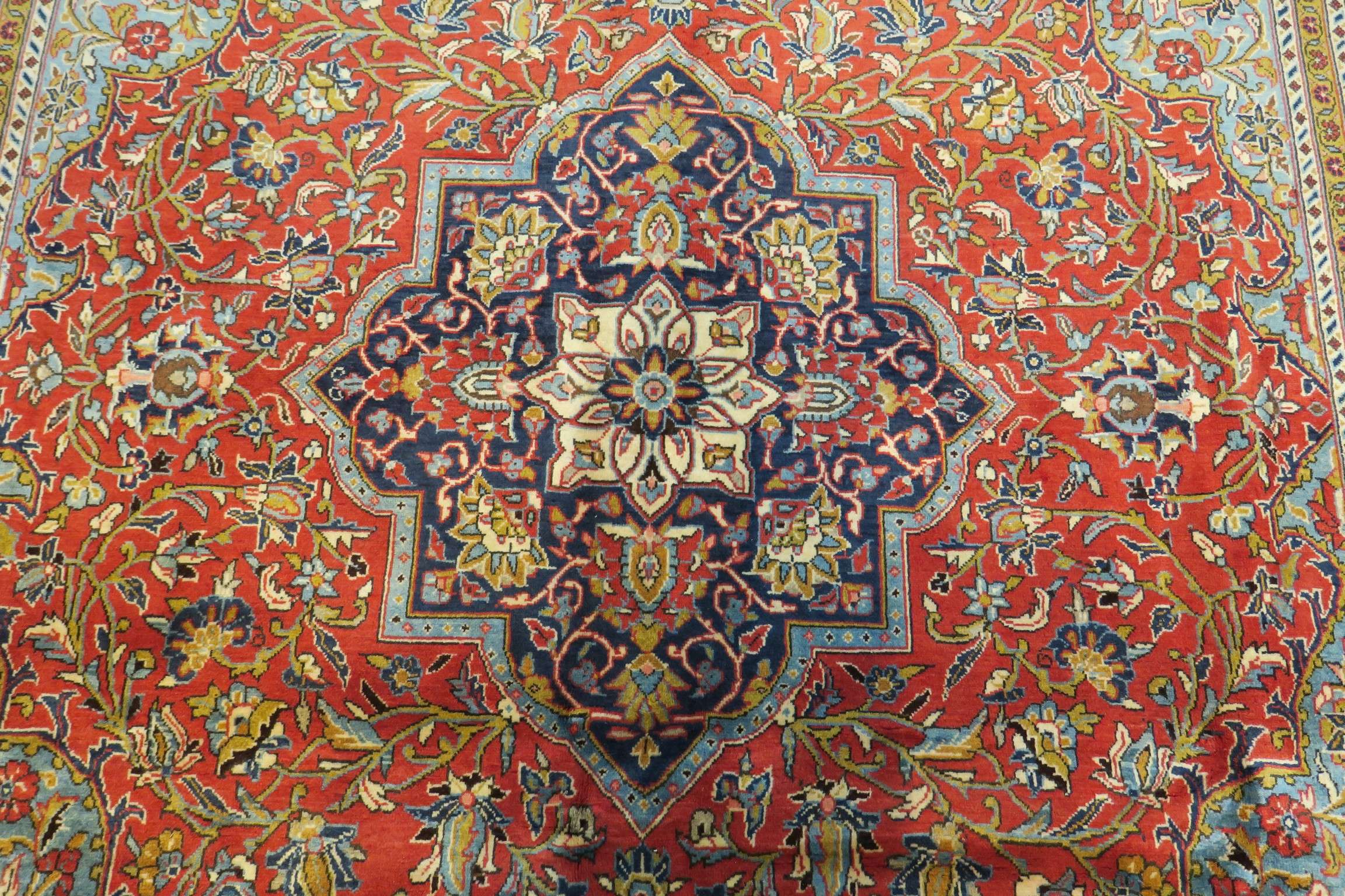 7'1'' x 11'3'' Persian Golpayegan Rug - Image 3
