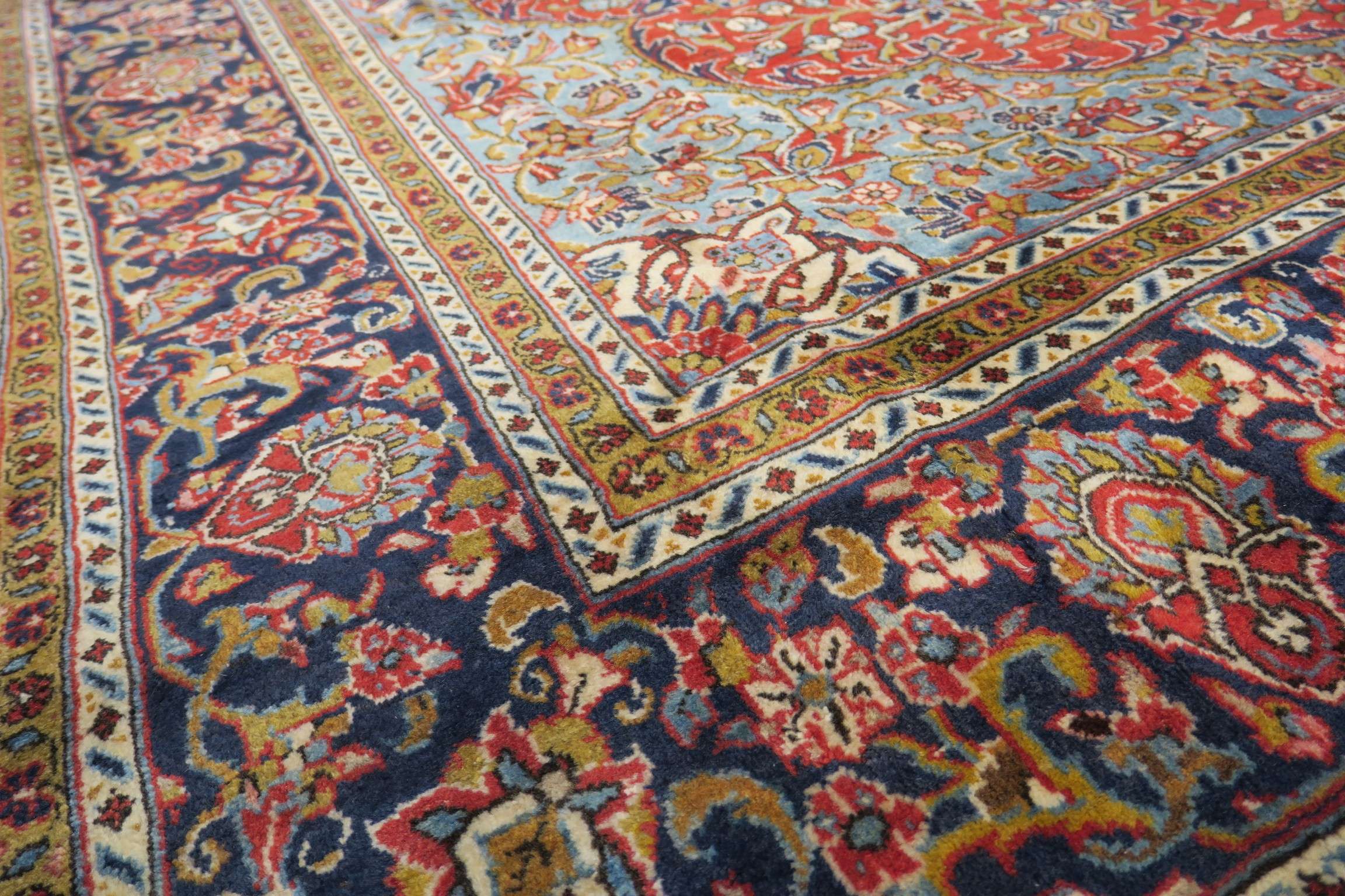 7'1'' x 11'3'' Persian Golpayegan Rug - Image 12