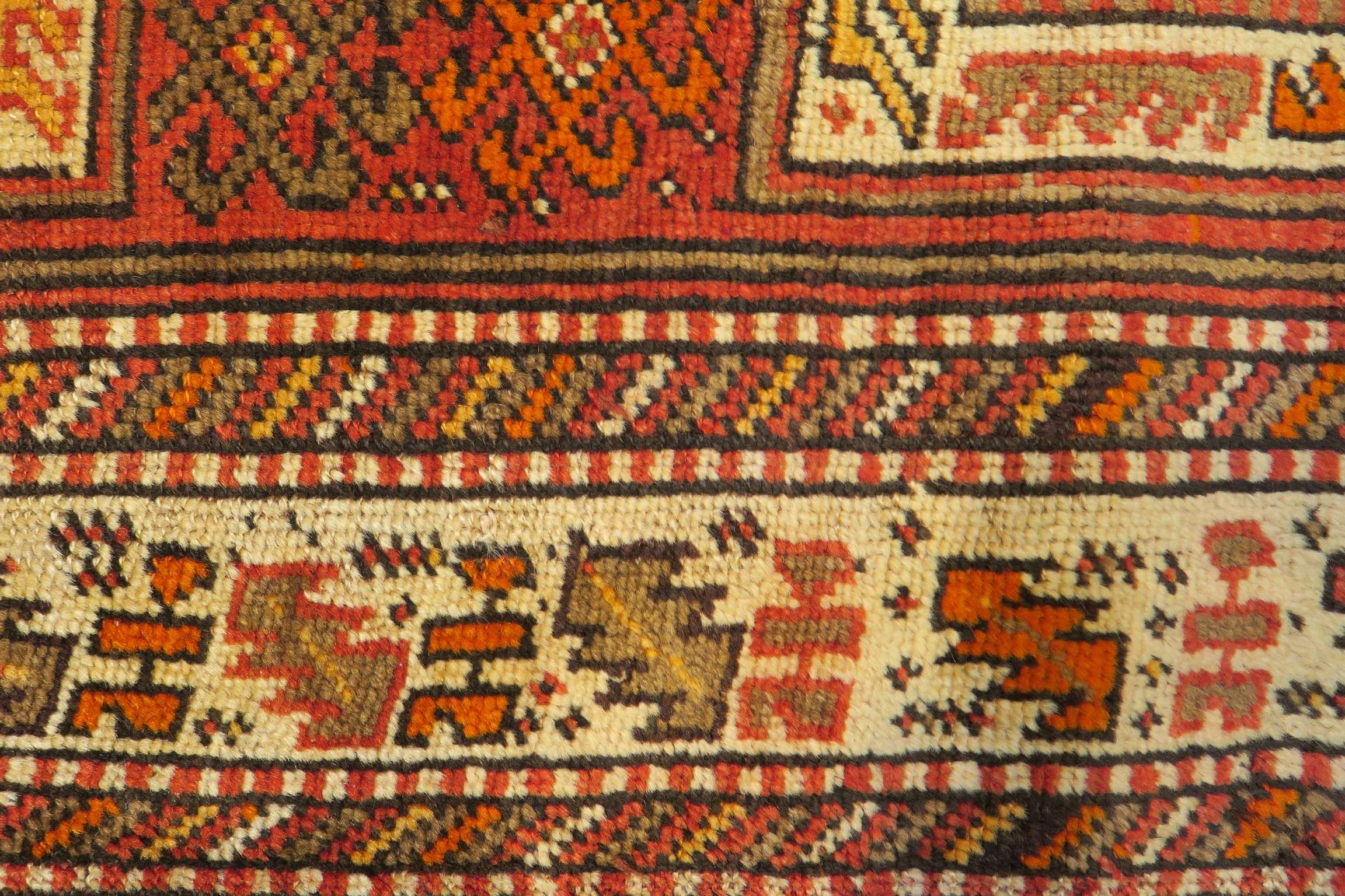 3'3'' x 4'7'' Persian Turkeman Rug - Image 3