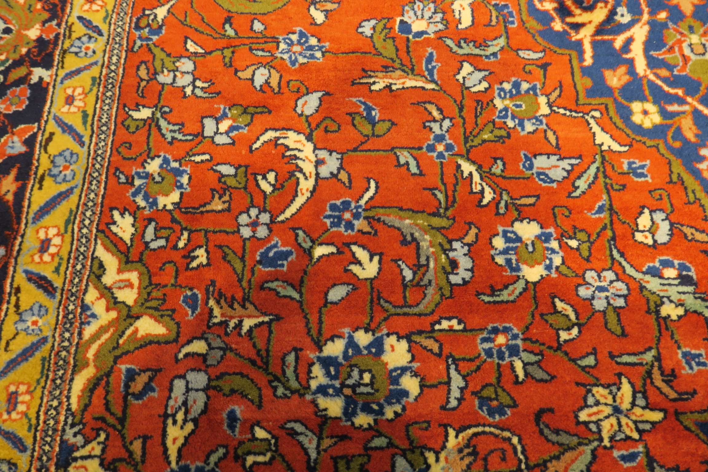 6'8'' x 10'2'' Persian Golpayegan Rug - Image 5