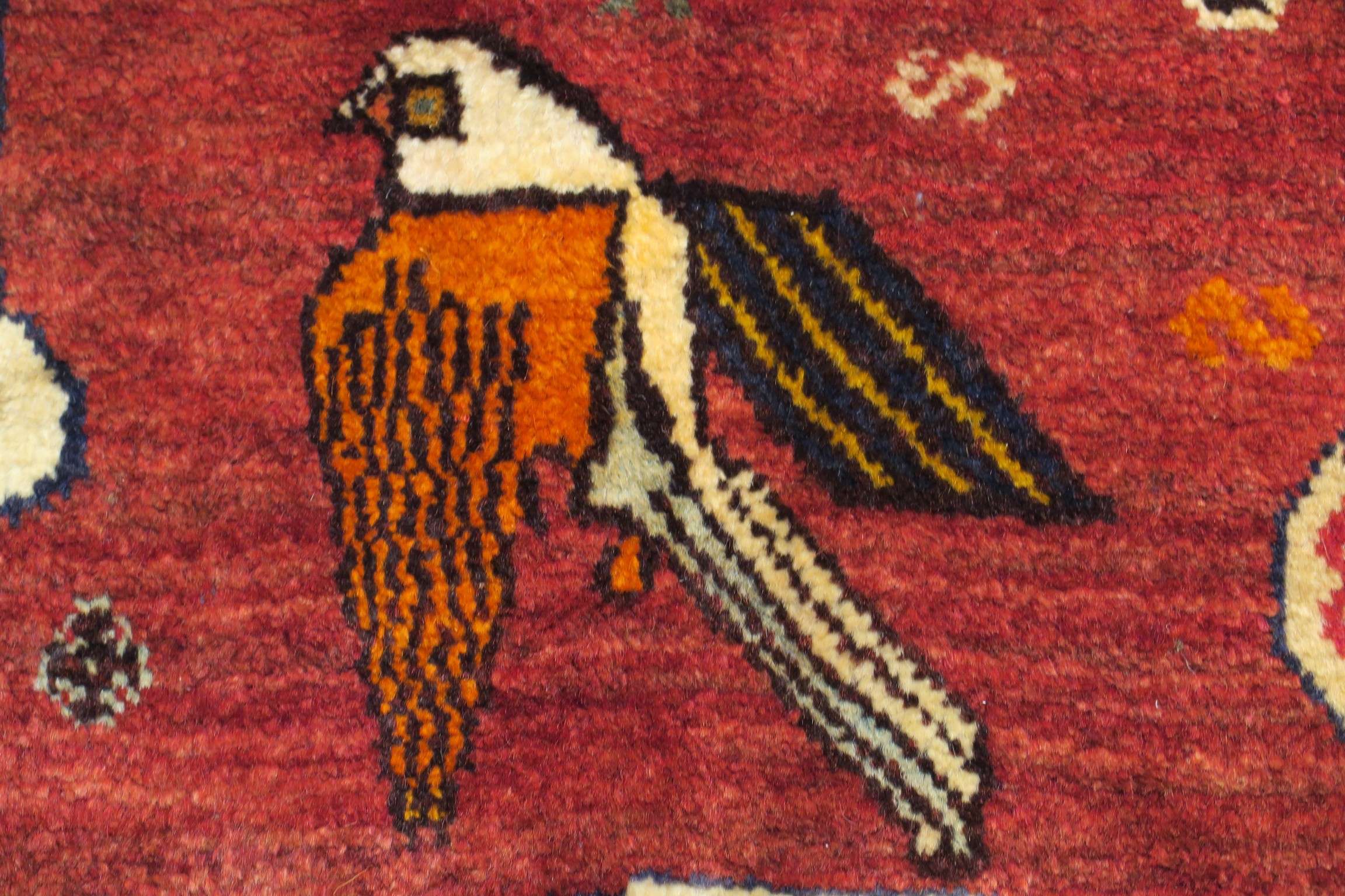 4'1'' x 6'7'' Persian Sheraz Rug - Image 6