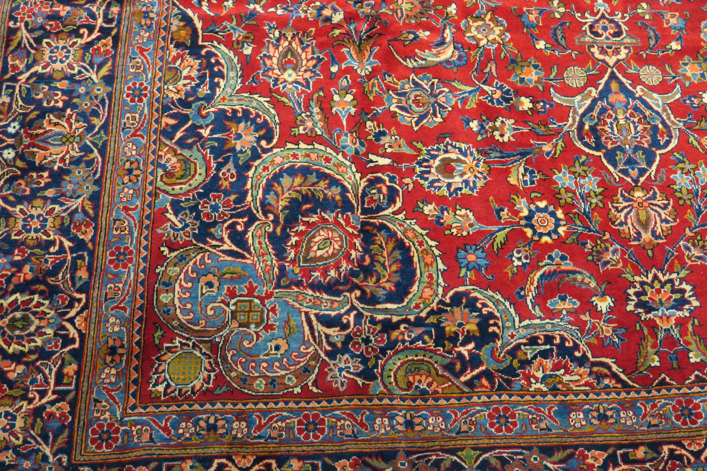 8'0'' x 11'1'' Persian Keshan Rug - Image 9