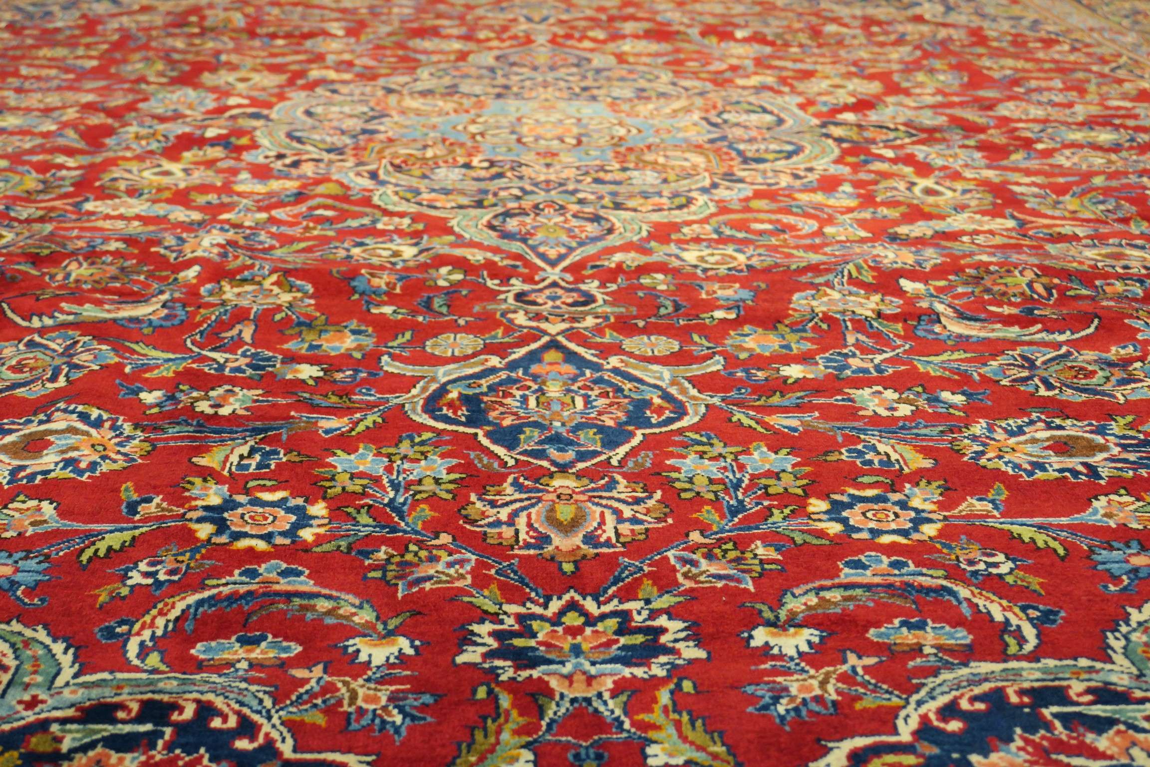 8'0'' x 11'1'' Persian Keshan Rug - Image 4