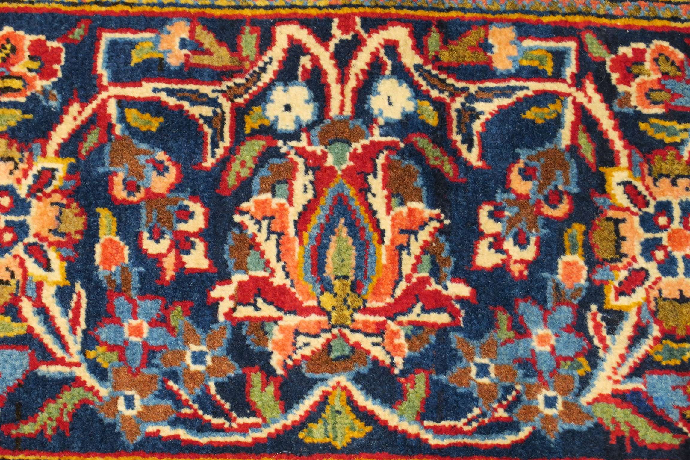 8'0'' x 11'1'' Persian Keshan Rug - Image 11
