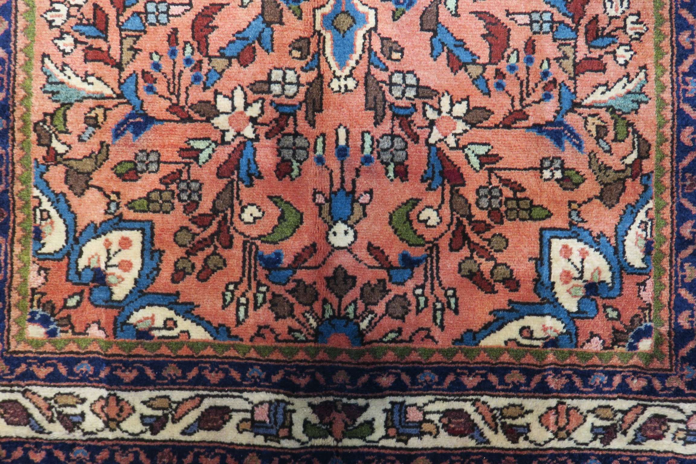 2'8'' x 12'4'' Persian Hamedan Rug - Image 4